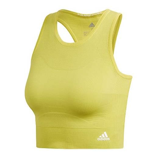 adidas primeknit - top senza maniche da donna, donna, top senza maniche, fk5094, azuglo/matcie, xxs