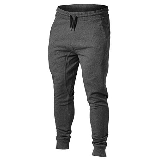 Better Bodies 29632, tapered joggers uomo, graph melange, s