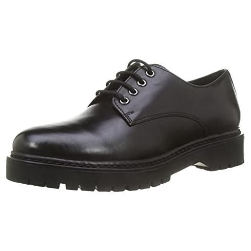 Geox d bleyze c, scarpe donna, nero (black), 37.5 eu