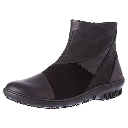 ART 1434 antibes, stivali alla moda donna, alpine black, 37 eu