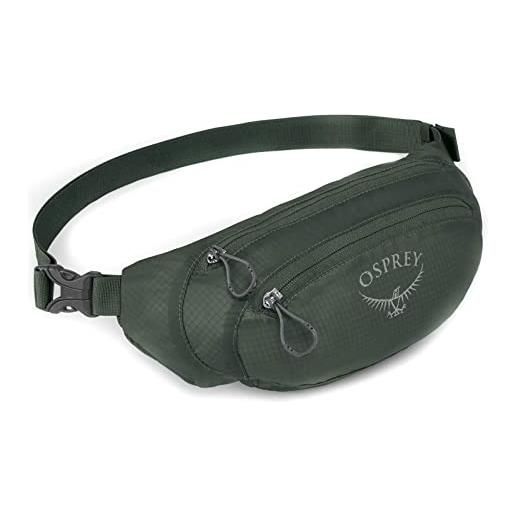 Osprey ul stuff waist pack 2 zaino per uso quotidiano e brevi spostamenti unisex, verde (electric lime), o/s