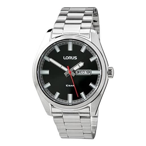 Lorus orologio analogueico quarzo uomo con cinturino in metallo rh347ax9