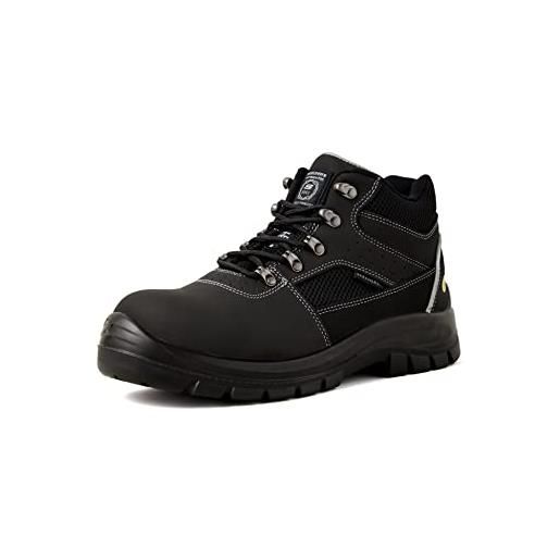 Skechers trophus letic, stivaletto uomo, nero, 46 eu