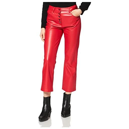 United Colors of Benetton pantalone 4ivr55ab5 pants, rosso 207 rosso, 44 donna