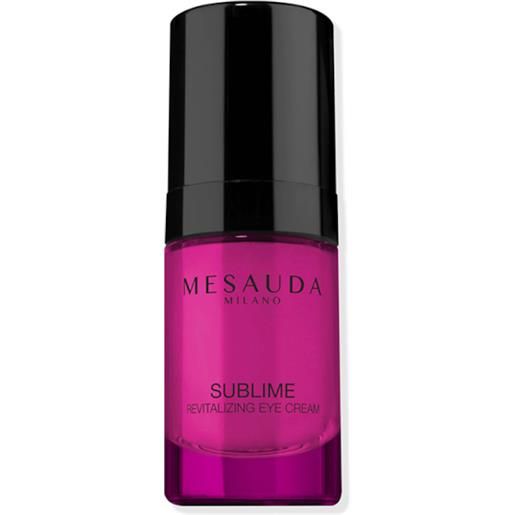 Mesauda sublime revitalizing eye cream 15 ml