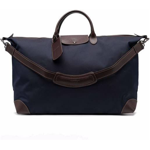 Longchamp borsa da viaggio boxford - blu