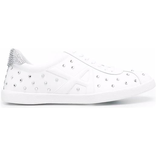 Aquazzura sneakers con decorazione - bianco