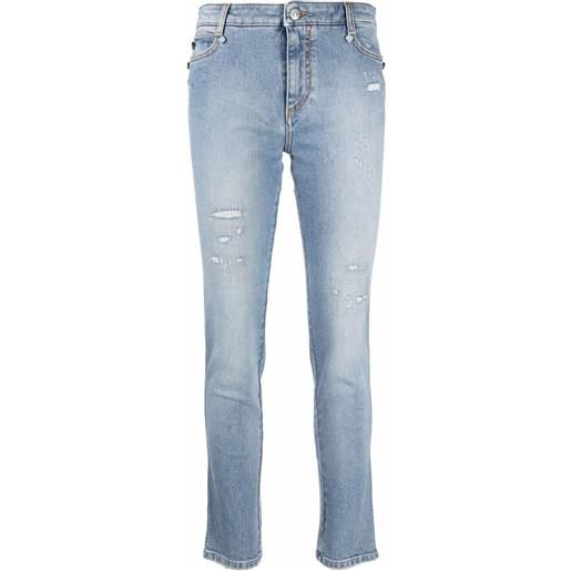 Ermanno Scervino jeans dritti con vita media - blu