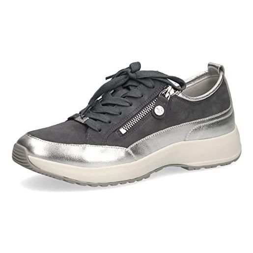 CAPRICE 9-9-23705-28, scarpe da ginnastica donna, cement comb, 39 eu