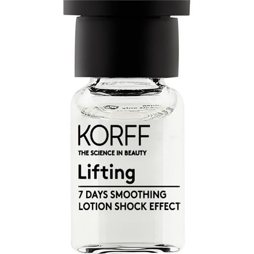 KORFF Srl korff lifting lozione 7 giorni effetto urto levigante 7x2ml - pelle più giovane in una settimana
