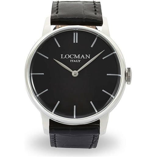 Locman orologio uomo locman 1960 0251v01-00bknkpk