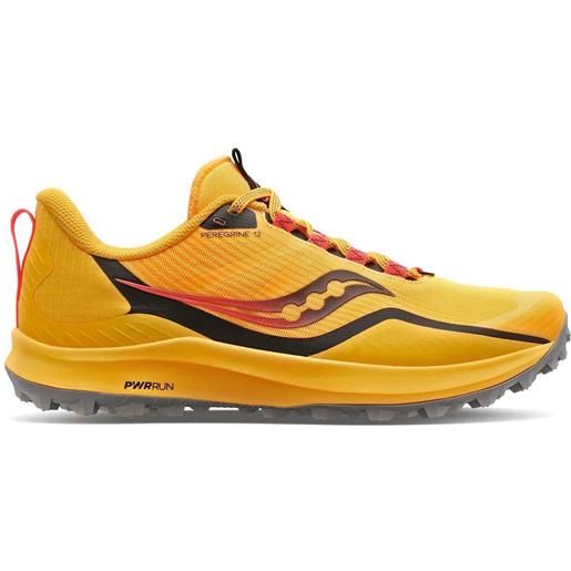 Saucony peregrine 12 trail running shoes arancione eu 41 uomo