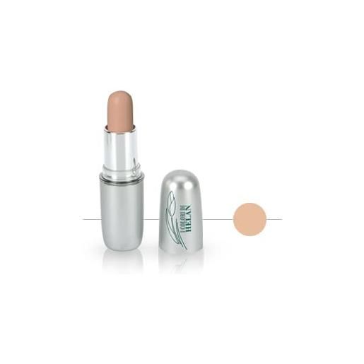 Helan - correttore occhiaie coprente e opacizzante in stick, morbido e spalmabile - concealer occhi naturale e idratante con finish matt neutro color sabbia - trucchi donna per make up luminoso, 4 gr