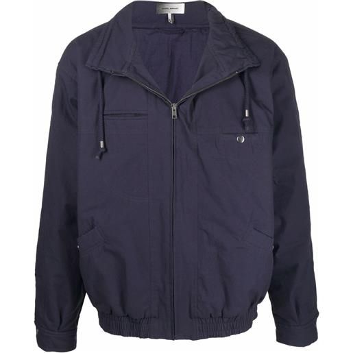 MARANT giacca con zip - blu