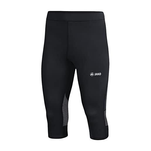 JAKO run 2.0 capri - pantaloni da uomo, uomo, 6726, nero, xxl