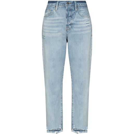 FRAME jeans con effetto vissuto le original - blu