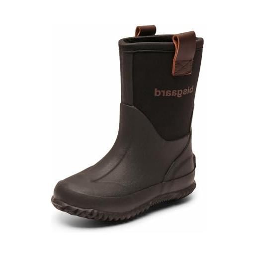 Bisgaard neo thermo, rain boot unisex-bambini, marrone chiaro, 23 eu