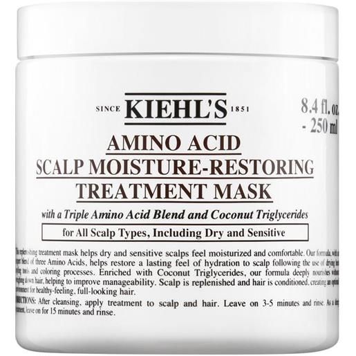 KIEHL'S amino acid scalp moisture-restoring treatment mask 250ml maschera idratante capelli, trattamento cuoio capelluto