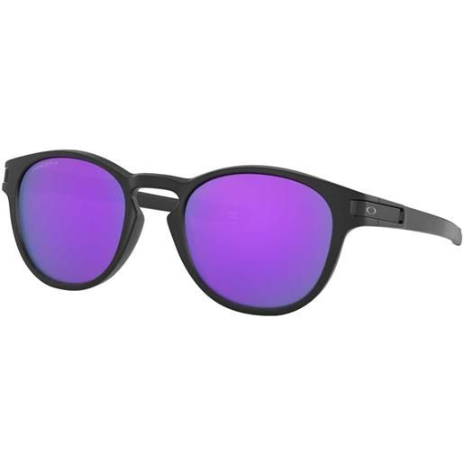 Oakley latch prizm sunglasses nero prizm violet/cat3