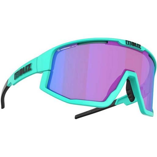 Bliz fusion nano optics nordic light sunglasses verde, viola begonia - violet with blue multicoating/cat2