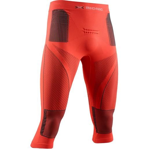 X-bionic energy accumulator 4.0 3/4 leggings arancione xl uomo