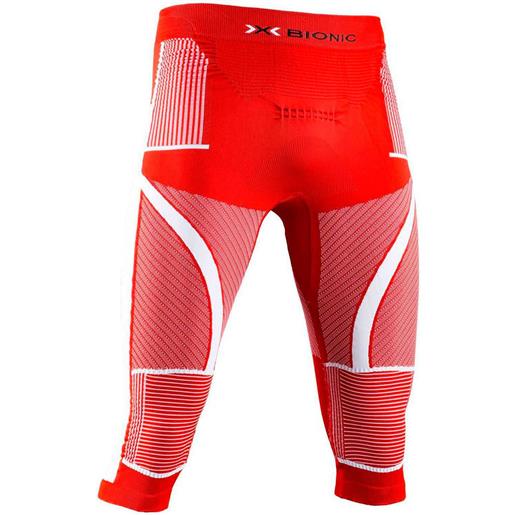 X-bionic energy accumulator 4.0 patriot 3/4 leggings rosso s uomo