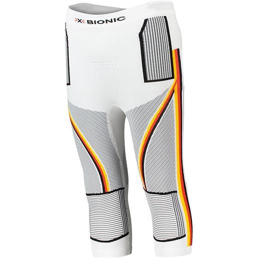 X-bionic energy accumulator 4.0 patriot 3/4 leggings bianco s uomo