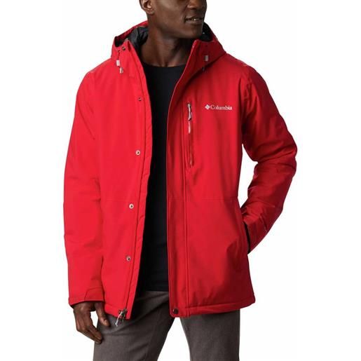 Columbia winter district jacket rosso l uomo