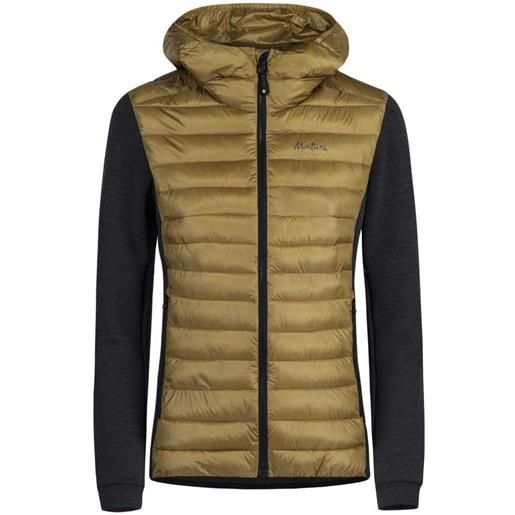 Montura wool essential hoodie fleece oro m donna