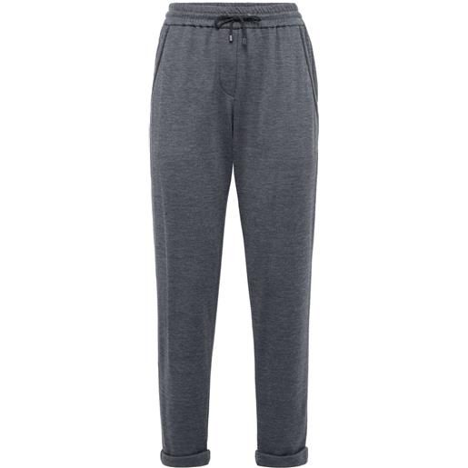 Brunello Cucinelli pantaloni sportivi - grigio