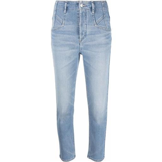 ISABEL MARANT jeans crop niliane - blu