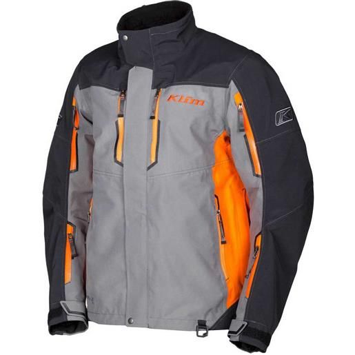 Klim valdez jacket arancione, nero, grigio s uomo