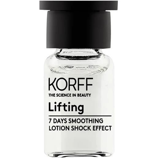 Korff lifting lozione 7gg effetto urto 7 flaconcini da 2 ml