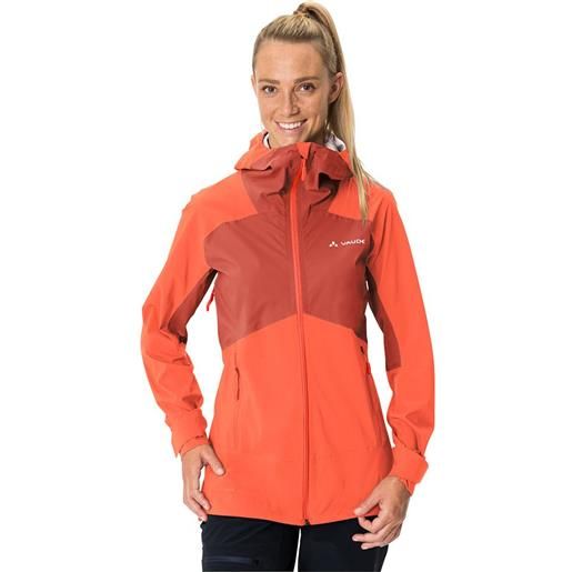 Vaude simony 2.5l iv jacket arancione 34 donna