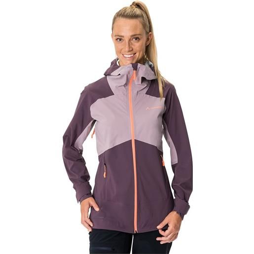 Vaude simony 2.5l iv jacket viola 38 donna