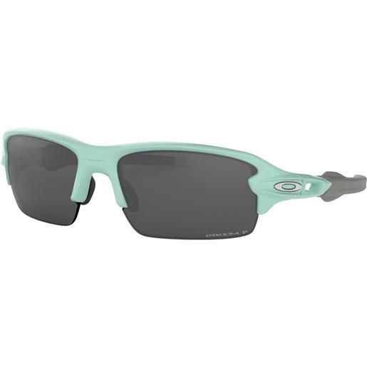 Oakley flak xs prizm polarized sunglasses bianco prizm black polarized/cat3