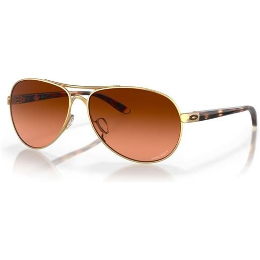 Oakley feedback sunglasses marrone prizm brown gradient/cat3