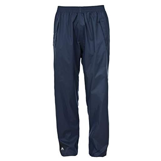 Trespass - pantaloni qikpac da pantaloni, uomo, qikpac pant, dark navy, 3x-small
