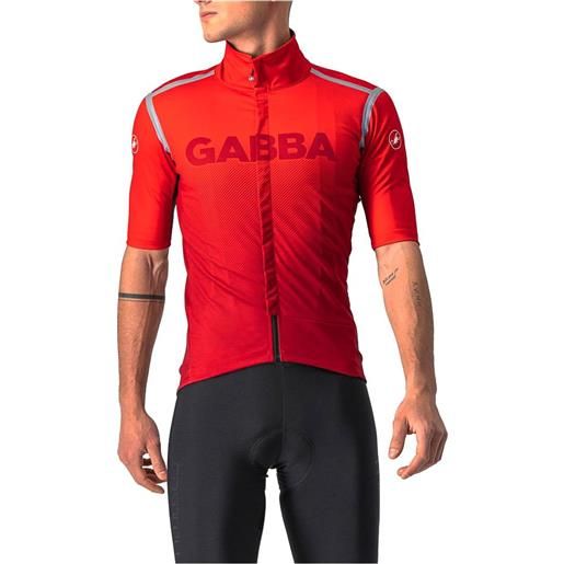 Castelli gabba ros special edition jacket rosso xl uomo