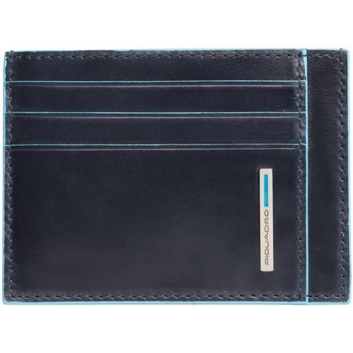 PIQUADRO porta carte di credito blue square - pp2762b2r