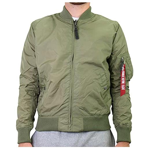 Alpha industries 1 tt bomber jacket per uomo giacche, sage-green, xl