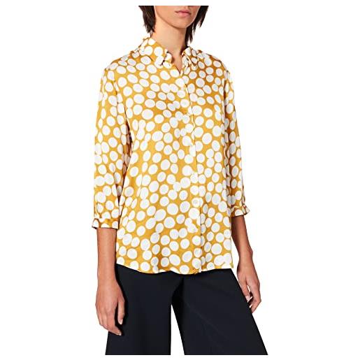 Seidensticker 132101-64 camicia da donna, giallo, 46