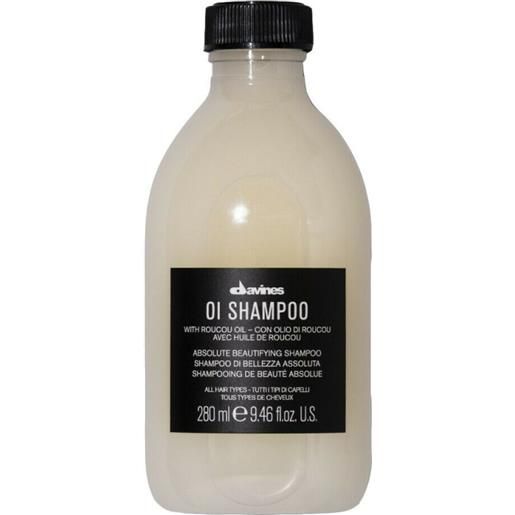 Davines oi shampoo 280ml - shampoo antiossidante per tutti i tipi di capelli