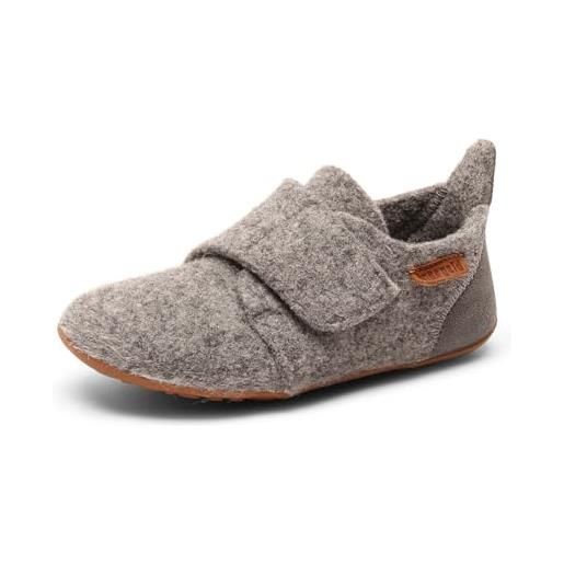 Bisgaard wool, pantofole a collo basso unisex-bambini, marrone (camel 46), 24 eu
