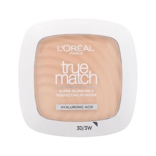 L'Oréal Paris true match cipria compatta 9 g tonalità 3. D/3. W dore warm