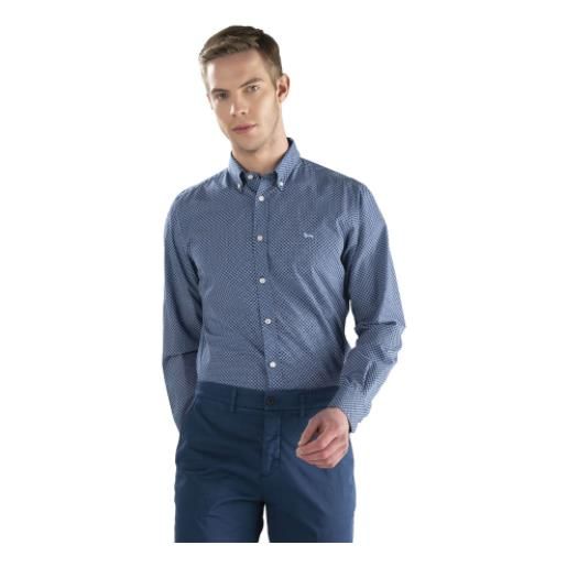 HARMONT & BLAINE SPA crh011 camicia 2 tessuti harmont & blaine