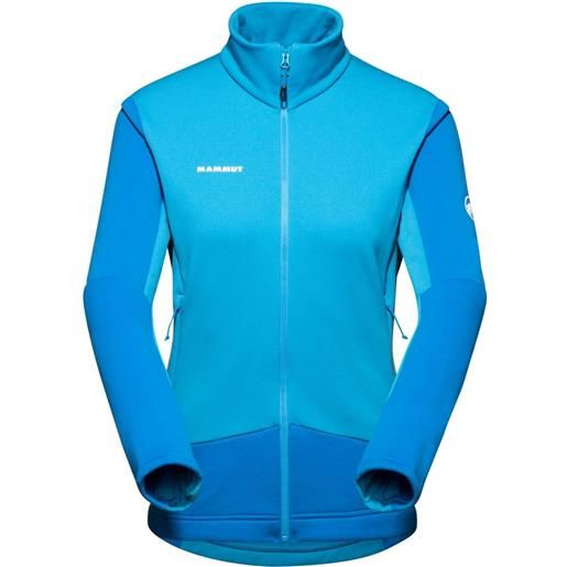 Mammut aconcagua full zip fleece blu xl donna