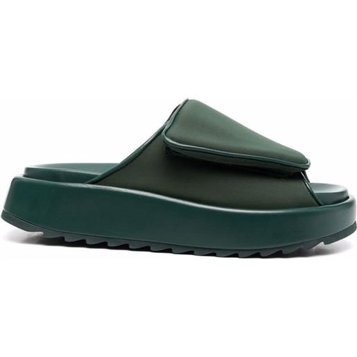 GIABORGHINI sandali gia 1 con strappo - verde