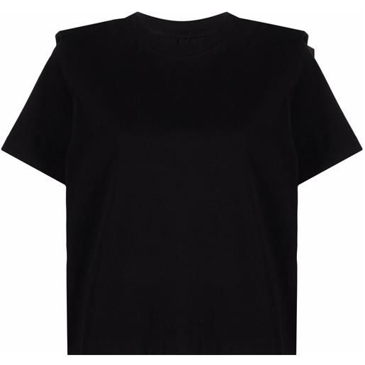 ISABEL MARANT t-shirt plissettata zelito - nero