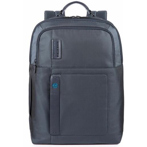 Piquadro p16 zaino business con scomparto per laptop da 44 cm blu